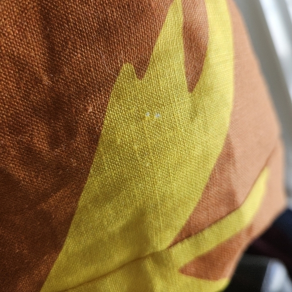 Cala de la Cruz Orange Magda Midi Pencil Skirt NWT - Picture 14 of 14